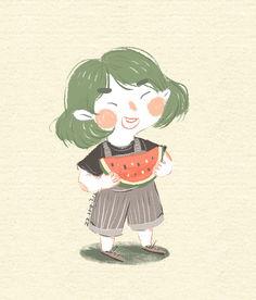 女孩吃瓜吵架,女孩吃瓜引发的口水大战