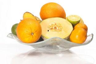 哈密瓜桔子一起吃